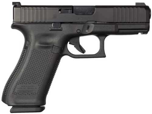Glock LE G45 Compact Semi-Auto Pistol 9mm Luger 4.02" Barrel (1)-17Rd Mag Matte Black Polymer Finish