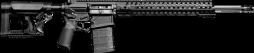 Patriot Ordinance Factory USA Prescott 6MM creedmoor semi auto rifle, 22 in barrel, 20 rd capacity, black anodized finish