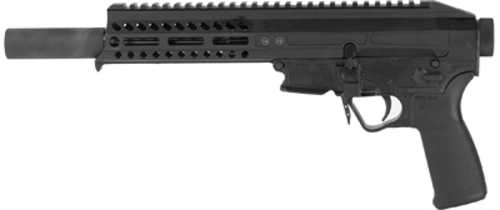 Patriot Ordnance Factory Rebel Semi-Auto AR 22 LR 7" Barrel Enhanced Pressure Device Quick Detach End Cap Monolithic M-LOK Handguard 1-10Rd Mag Black Synthetic Finish