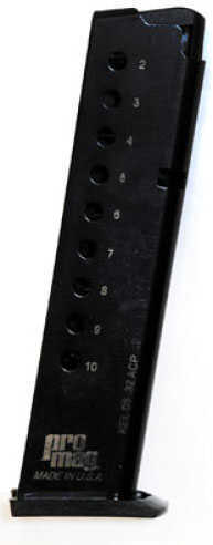 ProMag Kel-Tec P-32 Magazine .32 ACP - 10 round - Blue Easy loading - Rugged high carbon heat-treated body KEL05