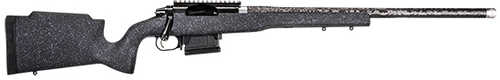 Proof Elevation MTR 223 Remington bolt action rifle, 20 in barrel, 5 rd capacity, black carbon fiber finish