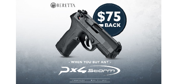 $75 Back When You Buy A Px4 Storm