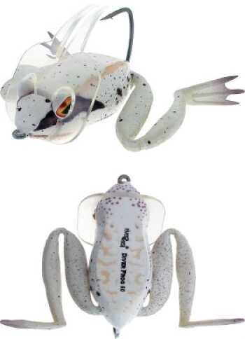 River-2-Sea R2S Dahlberg Diver Frog 60 Floating White Md#: DF60-05