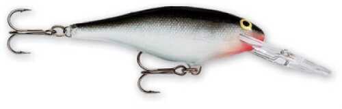 Rapala USA SHADRAP 2" 3/16 SILVER Black SR05S