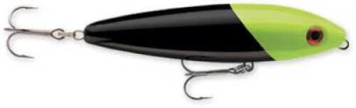 Normark Rapala Saltwater Skitter Walk 4 3/8in 5/8oz Black/Chartreuse Head Md#: SSW11-BKCH