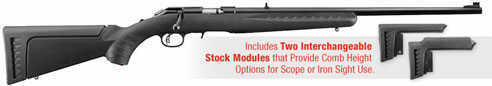 Ruger American Rim fire 22 Magnum Bolt Action Rifle 22" Barrel Satin Blue Finish 9 Round 8321