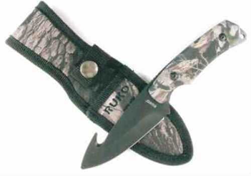 Ruko LLC Knife Skinning 3.25in Camo w/ Guthook & Sheath RUK0105