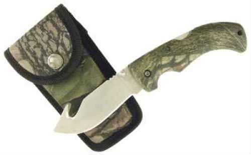 Ruko LLC Rhinohide Skinning Knife Folding Gut Hook Camo w/Sheath RUK0107