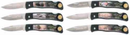 Ruko LLC Knife Display 6-pc Wildlife Knives Clamshell RUK0130SETCS