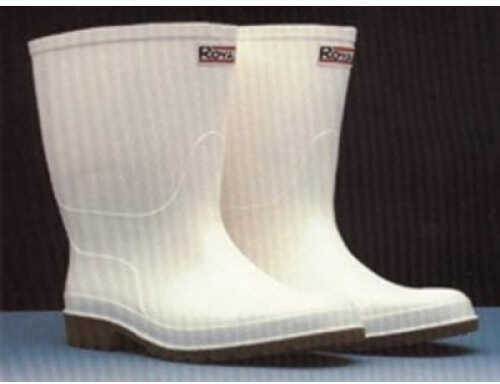 Jordan International Marketing Royal White Shrimp Boot PVC Gum Sole Sz12 Md#: RWB12