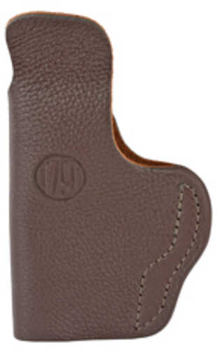 1791 Gunleather FCD3BRWR Brown Leather IWB 1911 3", for Glock 42, 43, 43X Right Hand