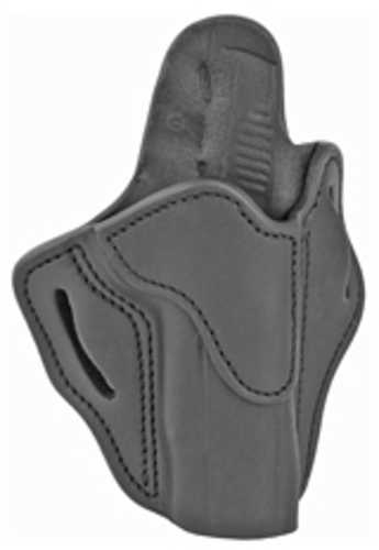 1791 Gunleather OR Optic Ready Belt Holster Right Hand Stealth Black Leather Fits 1911 4" & 5" OR-BH1-SBL-R