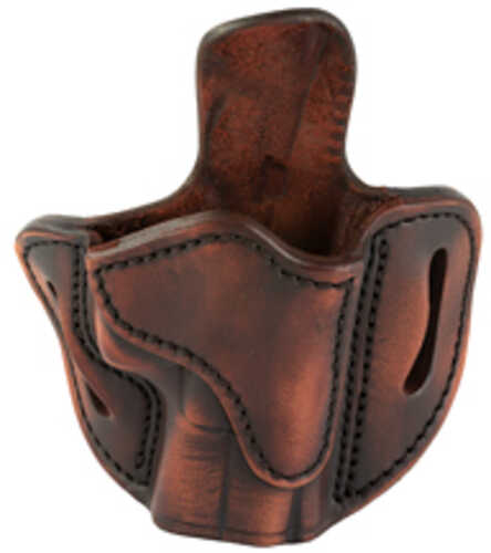 1791 BH2.1 Optic Ready OWB Belt Holster Fits 4" Barrel Semi-Automatic Pistols Matte Finish Vintage Leather