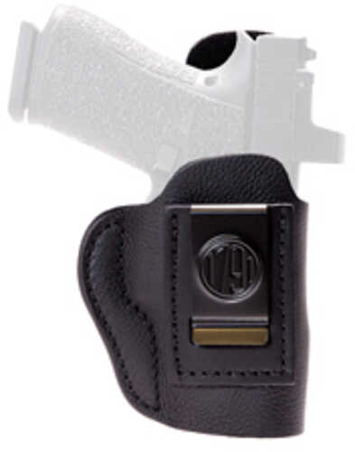 1791 Smooth Concealment Inside Waistband Holster Optics Ready Light Bearing Size 3 For Glock 42/43/43x Cow Hide Leather