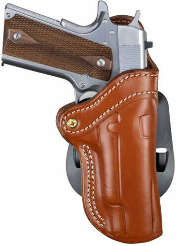 1791 Pdh2.3 Optic Ready Owb Paddle Holster Fits Large Frame Railed Pistols Matte Finish Classic Brown Leathe
