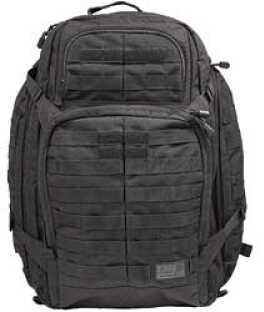 5.11 Inc Tactical Rush 72 Backpack Black Soft 23x15x8 58602