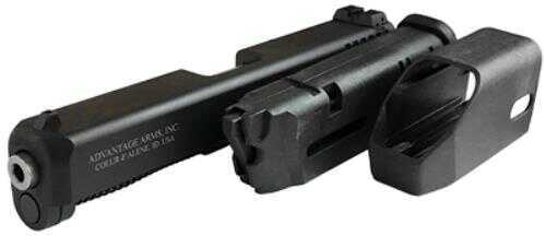Advantage Arms Conversion Kit 22LR Fits Glock Generation 5 19/23 Black Finish Standard Sights 1-10Rd Magazine Includes R