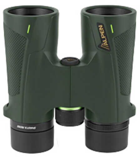 Alpen Optics Shasta Ridge 10x42 Binoculars Green Color Matte Finish Waterproof Multicoated Glass