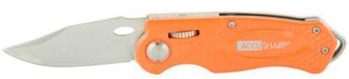 AccuSharp Sport Folding Knife, Orange 709C