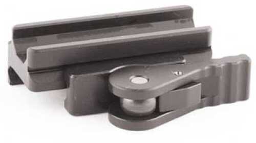 American Defense Mfg. Base Mount Picatinny Fits ACOG/<span style="font-weight:bolder; ">Aimpoint</span> Quick Release Medium Height Black AD-B2-STD