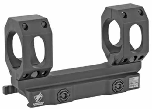 American Defense Mfg. Mount Picatinny Quick Release Fits 30MM Scope High Height Black Titanium Lever AD-RECON-H-30-STD-T