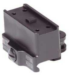 American Defense Mfg. Mount Fits Aimpoint Micro T-1 Quick Release Lower 1/3 Co-Witness Black AD-T1-11