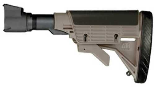 Click to see larger image. Advanced Technology Intl. ATI Elite Strikeforce Stock Desert Tan Scorpion Recoil System that offers an aluminum buffer tube and ad A.1.20.1150