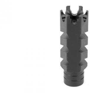 Advanced Technology Shark Muzzle Brake 1/2-28 Thread With Crush Washer Fits AR-15 Stainless Steel A.5.10.2252