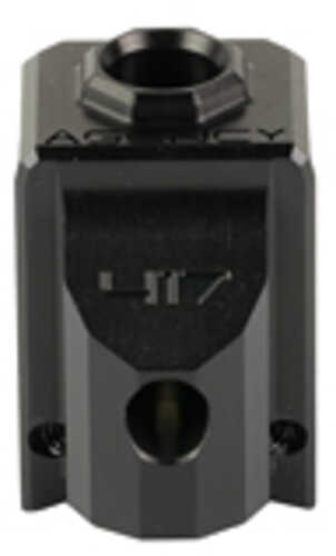 Agency Arms 417 Compensator Features Two Chamber Design-2 Vertical Ports and 2 Side Venting Ports Front Sight hole Two S