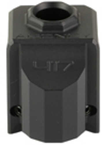 Agency Arms 417 Compensator Features a Single Top Venting Port and a Front Sight Hole Two Set Screws with an Allen Wrenc