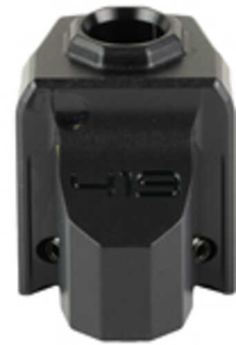 Agency Arms 419 Compensator Features 1 Vertical Port Fits Sig Sauer P320 Matte Finish Black Includes Two Set Screws with