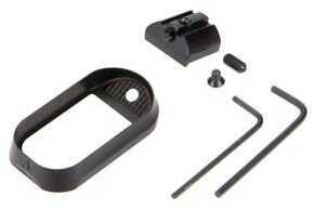 Click to see larger image. Agency Arms Magwell, For Glock 17 Gen 4, No Back Strap Black Finish Md: MW-G17G4-NBS-B