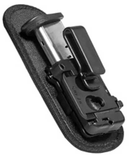 Alien Gear Holsters Single Mag Carrier Black Fits 9mm/40 Caliber Double Stack Cmcs-4-d