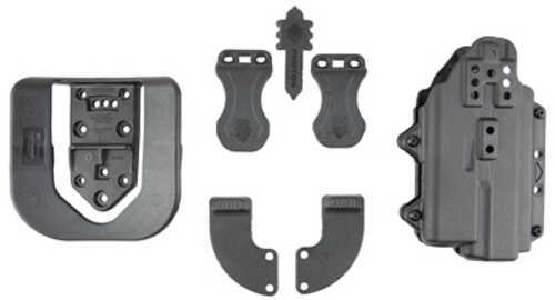Alien Gear Holsters Photon Holster Fits GLOCK 17/47/22 (Gen 1-4) with Compact Light Polymer Construction Ambidextrous Bl