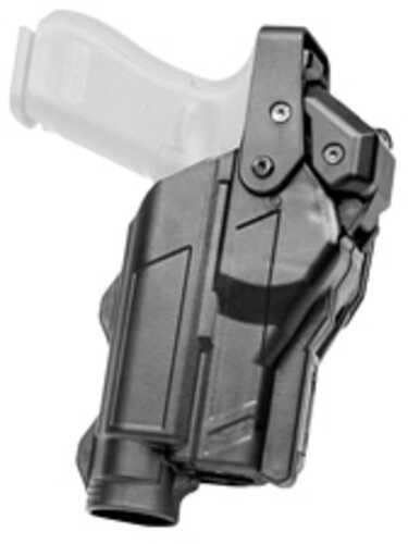 Rapid Force Rapid Force Duty Holster Level 3 Belt Slide Holster Mid Ride For Glock 19/45(Gen 1-5)/19X/19MOS/23(Gen 1-4)/