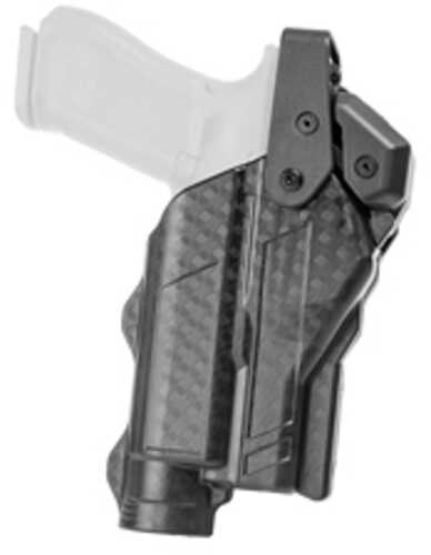 Rapid Force Rapid Force Duty Holster Outside The Waistband Holster Level 3 Retention Fits Sig P320 With Light And Red Do