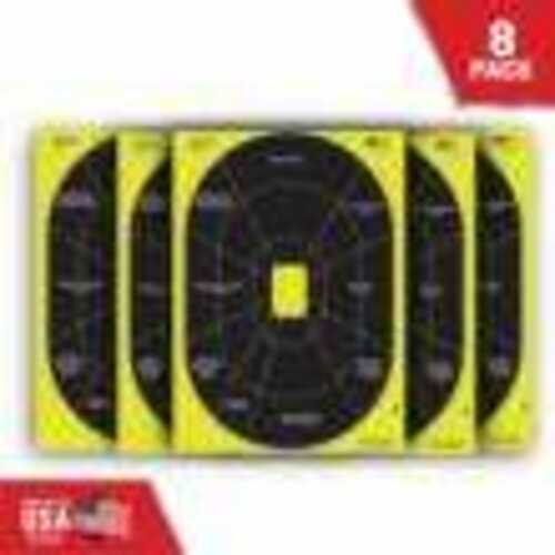 Allen Ez Aim Adhesive Hg Trainer 12.5"x18" 30 Pack Black/chartreuse 15220-30