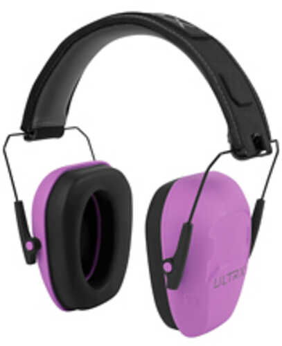 Allen Ultrx Shield Passive Muffs Earmuff Nrr 23db Plum 4105