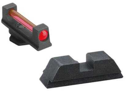 Ameriglo Fiber Optic Sights For Glock 20 21 29 30 31 32 36 40 41 Red Md: GFT-119