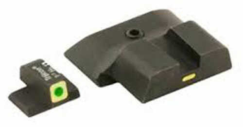 Ameriglo LLC. Classic Sight For Glock 43 and 3 Dot Tritium Set Front/Rear Green/Yellow with White GL-431