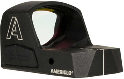 AmeriGlo Haven Red Dot 3.5 MOA RMR Footprint Includes Glock Optic Compatible Iron Sights (GL-524) Black HVN