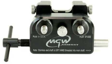 MGW Armory Sight Tool Universal Fit Uses Shoe Plates Specific Handgun Make/Model. Includes 30 Degree Angled and Str