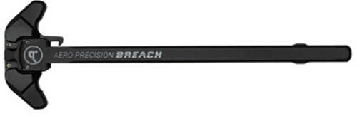 Aero Precision BREACH AR-10 Charging Handle Ambidextrous Small Lever Gas Deflection Shelf Anodized Finish Black