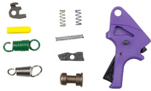 Apex Tactical Specialties Flat-Faced Forward Set Sear & Trigger Kit Polymer Purple