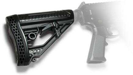 Adaptive Tactical EX Performance Stock, Fits AR Rifles, Black Finish AT-02012