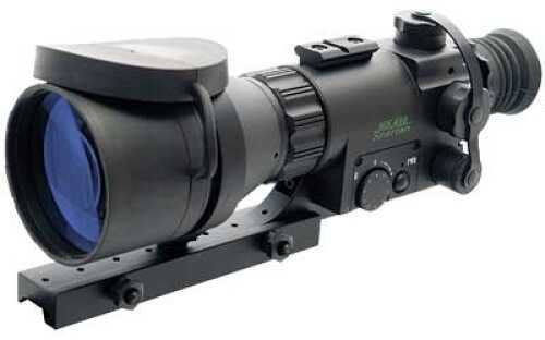 American Technology Network Spartan Rangefinding Riflescope 5X 40 Crosshair Black Generation 1+ Night Vision NVWSM41010