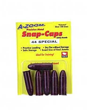 A-Zoom Pachmayr Revolver Metal Snap Caps 44 Special, (Per 6) 16121