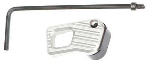 Battle Arms Development Inc. Enhanced Modular Magazine Release Large Clear/Silver Finish 100-018-320