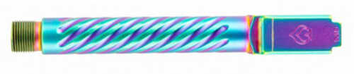 Ballistic Advantage Premium Series 9MM 5" Threaded Barrel 1/2x28 Spiral Fluting For Glock 17 Gen 5 PVD Finish Iridescent