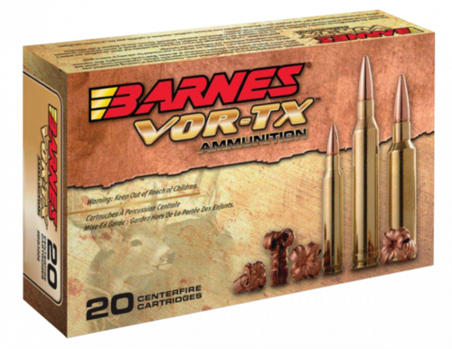 Barnes Bullets 30838 VOR-Tx Rifle 450 Bushmaster 250 Gr TSX Boat Tail 20 Bx/ 10 Cs